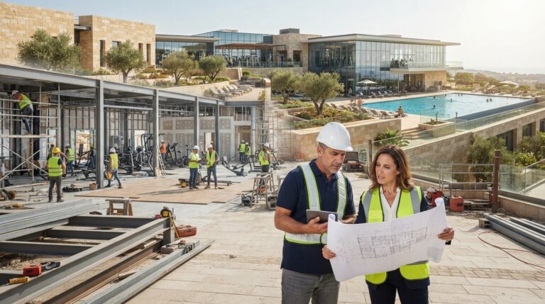 ניהול פרויקט בניית קאנטרי קלאב: מהמחשבה ועד לפתיחה